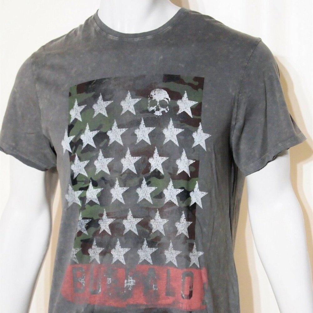 Buffalo men's t shirt graphic print stars